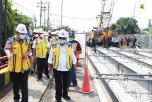 Menteri PUPR Basuki Targetkan Perbaikan Jembatan Ngaglik Lamongan Rampung H-10 Lebaran 2022