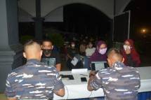 Vaksin Malam di Bapra Lanmar Jakarta 