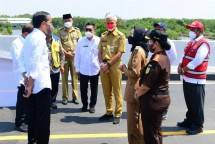 Presiden Jokowi Resmikan Jalan Lingkar Brebes-Tegal Upayakan Perlancar Mudik Lebaran