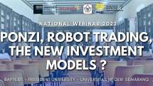Siap-siap! Besok, President University Gelar Webinar Soal Ponzi, Robot Trading dan Investasi