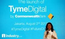 President Direktur Bank Commonwealth Lauren Sulistiawati luncurkan layanan Tyme Digital.