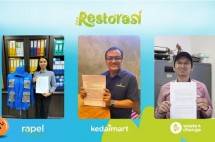 KedaiMart Gandeng Waste4Change & Rapel Luncurkan Kampanye Sampah Menjadi Beras