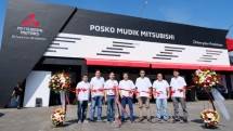 Posko mudik lebaran Mitsubishi