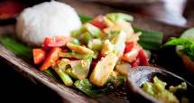 Ilustrasi kuliner Indonesia. (Lynn Gail/Getty Images)