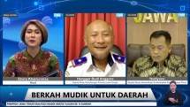 diskusi daring bertema "Berkah Mudik untuk Daerah" yang digelar FMB9, Senin (25/4/22).