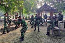 Prajurit Marinir Hiu Petarung Tingkatkan Kemampuan Taktik COB