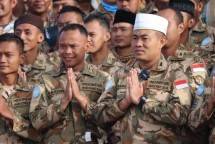 Suasana Lebaran Pasukan Garuda XX-S Monusco di Kongo