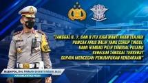 Polri mengimbau masyarakat agar kembali dari kampung halaman tidak pada saat puncak arus balik yang diperkirakan pada 6-8 Mei 2022.