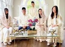 Dubes Rosan dan Keluarga di AS