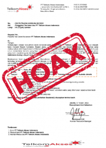 Selebaran hoax