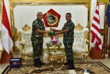 Dankormar Mayor Jenderal TNI (Mar) Widodo Dwi Purwanto Terima Courtesy Call Jaksa Agung Muda Bidang Pidana Militer 