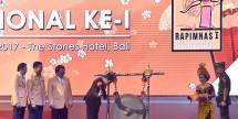 Presiden Jokowi di Rapimnas Partai Hanura di Bali (Foto Setkab)