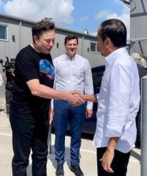 Presiden Jokowi Kunjungi Space X di Amerika Serrikat