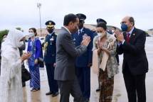 Presiden Jokowi dan Ibu Iriana Bertolak Menuju Tanah Air