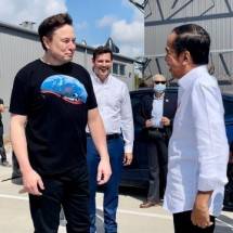 November Mendatang Elon Musk akan ke Indonesia Jumpai Presiden Jokowi