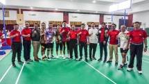 Danpussenarhanud Kodiklatad Resmikan Lapangan Bulutangkis R Harsoyo dan PB Vyati