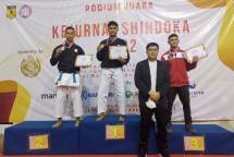 Atlet Karate Yon Kapa 1 Marinir Raih Juara dalam Kejurnas Shitoryu Indonesia Karate-Do (Shindoka)