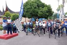 Yonmarhanlan II Padang Laksanakan Giat Fun Bike