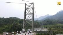 Kementerian PUPR Selesaikan Pembangunan Tiga Jembatan Gantung di Jawa Tengah