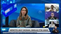 diskusi daring yang digelar Forum Merdeka Barat 9 bertajuk "Hepatitis Akut Dicegah, Sekolah PTM Aman" pada Senin (23/5/22).