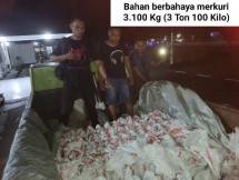 Duh, Geleng-Geleng Kepala! Polda Maluku Ungkap Penyelundupan 3.100 Kg Merkuri