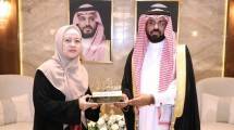 Ketua DPR RI Dr. (H.C) Puan Maharani usai mengunjungi Museum Internasional Sejarah Nabi Muhammad SAW dan Peradaban Islam di Madinah