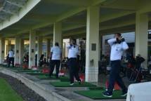 Pejabat Utama Korps Marinir Laksanakan Olahraga Golf