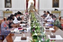 Presiden Jokowi saat memimpin Ratas, Selasa (31/05/2022), di Istana Merdeka, Jakarta. (Foto: Humas Setkab/Rahmat) 