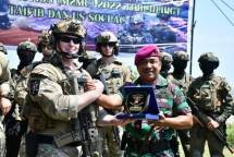Briefing Akhir Komandan Korps Marinir dalam Latma M2MC Torchlight 22 Marinir US