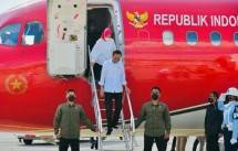 Tinggalkan Ende, Presiden Jokowi Tiba di Sumba Timur