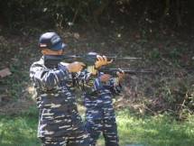 Prajurit KRI Banda Aceh 593 Tingkatkan Kemmapuan Menembak