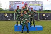Tim Menembak Pistol Brigif 2 Marinir Rebut Juara Dua Lomba Fun Shooting 