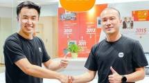 Alvin Tse dan Country Director Xiaomi Indonesia yang baru Wentao Zhao