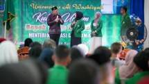 MenKopUKM Teten Masduki saat memberikan kuliah umum di Universitas Al Washliyah, Medan