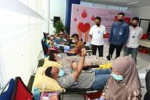 Suasana pendonor darah