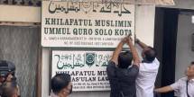 Papan Nama Khilafatul Muslimin. &copy;2022 Merdeka.com