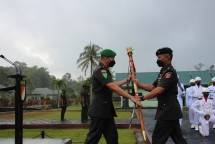 Serah Terima Jabatan Danyonif Raider 613 Raja Alam Tarakan