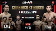 One Pride Fight Night 59 Comeback Stronger Dijadwalkan Dihelat di Tennis Indoor Senayan