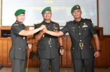 Danrem 174 Merauke Brigjen TNI E Reza Pahlevi Pimpin Serah Terima Jabatan Dandim 1711 Boven Digoel