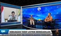 diskusi daring Forum Merdeka Barat 9 bertema &ldquo;Kebijakan Tarif Listrik Berkeadilan&rdquo; pada Jum'at (17/6/22).