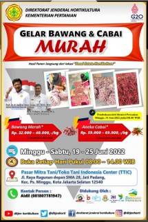 Kementan Gelar Bawang Merah dan Cabai Murah