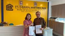 Kerjasama NS BlueScope dan PT Cahaya Benteng Mas 