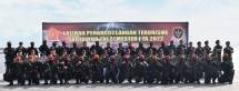 Wadankormar Brigjen TNI (Mar) Endi Supard Bersama Dankoopssus Tinjau Latgutor TNI