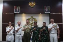 Wadan Kormar Terima Courtesy Call Delegasi Indo Pasific Endeavor Australia