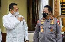 Ketua MPR RI Bambang Soesatyo dan Kapolri dan Jenderal Pol Listyo Sigit Prabowo 