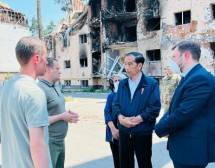 Presiden Jokowi di Ukraina