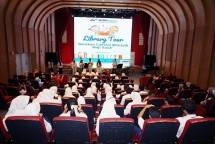Tingkatkan Literasi Membaca, WOM Finance Ajak Puluhan Siswa Library Tour