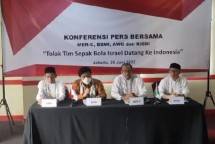 BSMI dan Lembaga Kemanusiaan tolak kehadiran Israel di Indonesia di ajang Sepak Bola tahun depan
