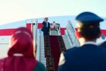 Dari Moscow, Presiden Jokowi Jumpa Presiden PEA Sheikh Mohamed bin Zayed di Abu Dabi