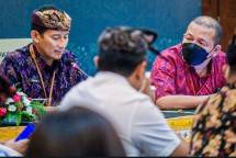 Menparekraf Sandiaga Uno mengajak pelaku pariwisata dan ekonomi kreatif untuk serius menangani pengelolaan sampah makanan dalam acara Focus Group Discussion (FGD) Pengelolaan Food Waste Pada Industri Pariwisata di The Patra Bali Resort & Villas, Kamis (7/7/2022)